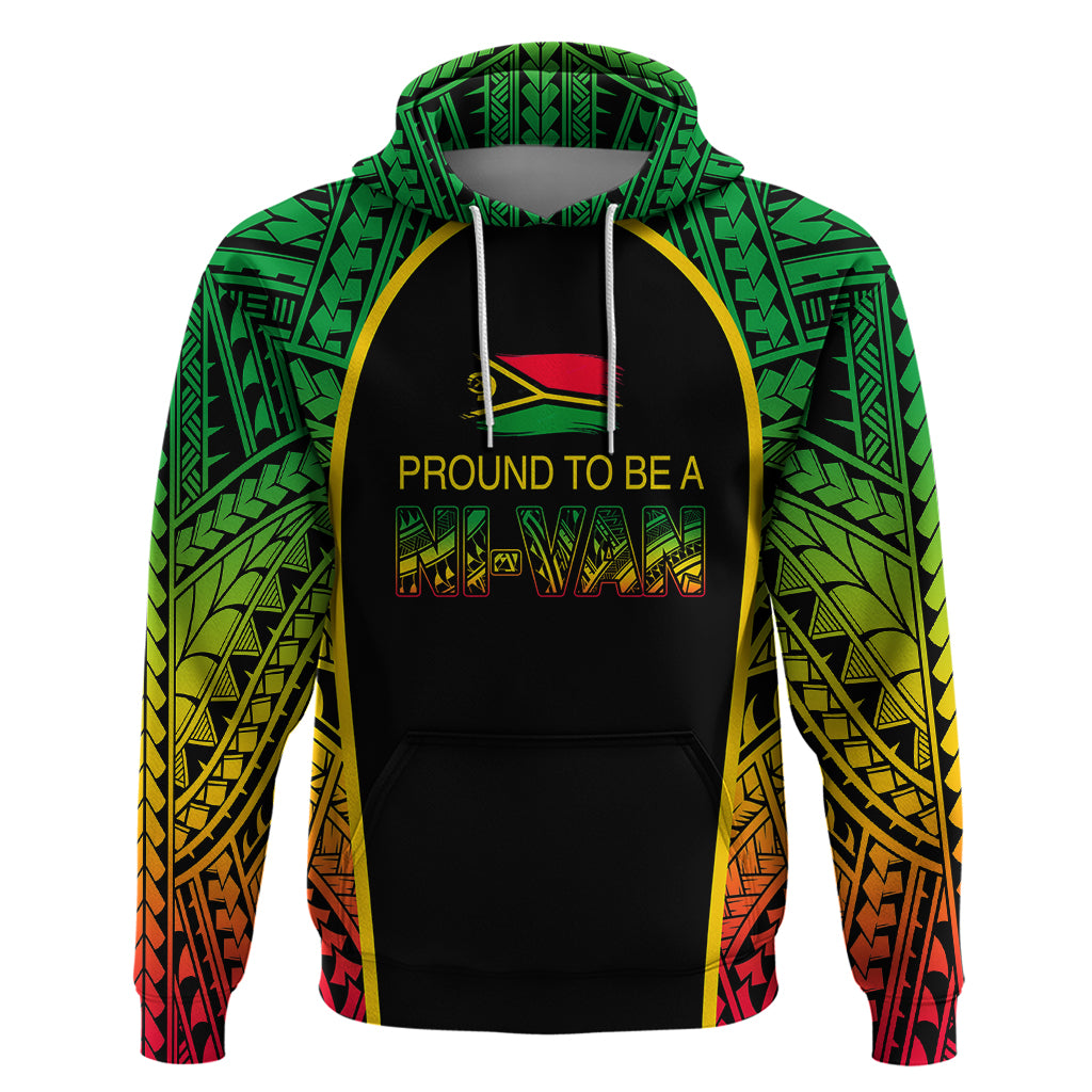 Custom Vanuatu Hoodie Pround To Be A Ni Van LT6 - Wonder Print Shop