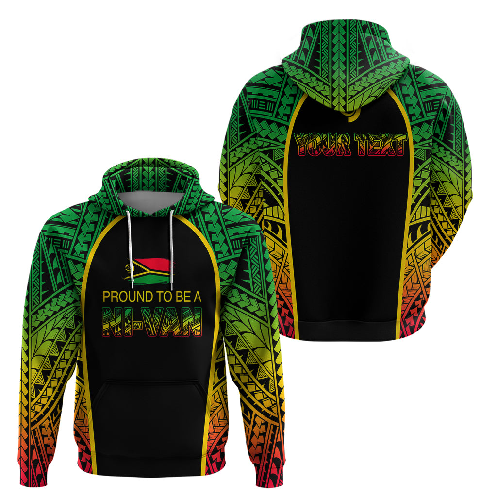 Custom Vanuatu Hoodie Pround To Be A Ni Van LT6 - Wonder Print Shop