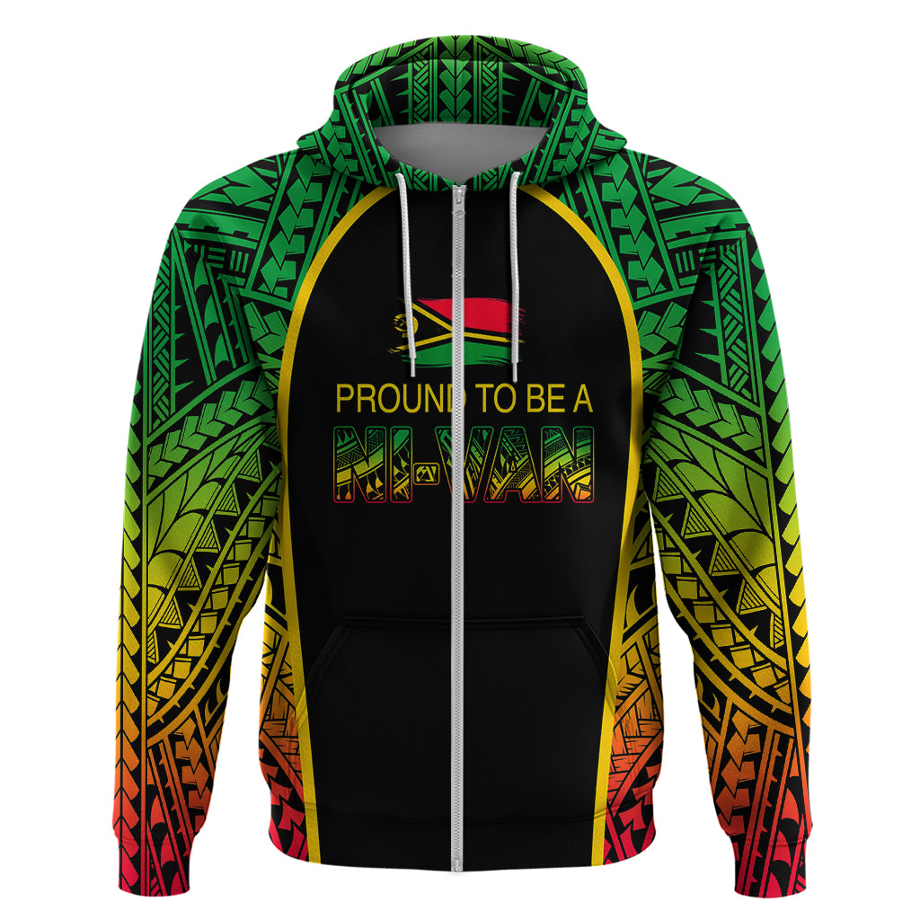 Custom Vanuatu Hoodie Pround To Be A Ni Van LT6 - Wonder Print Shop