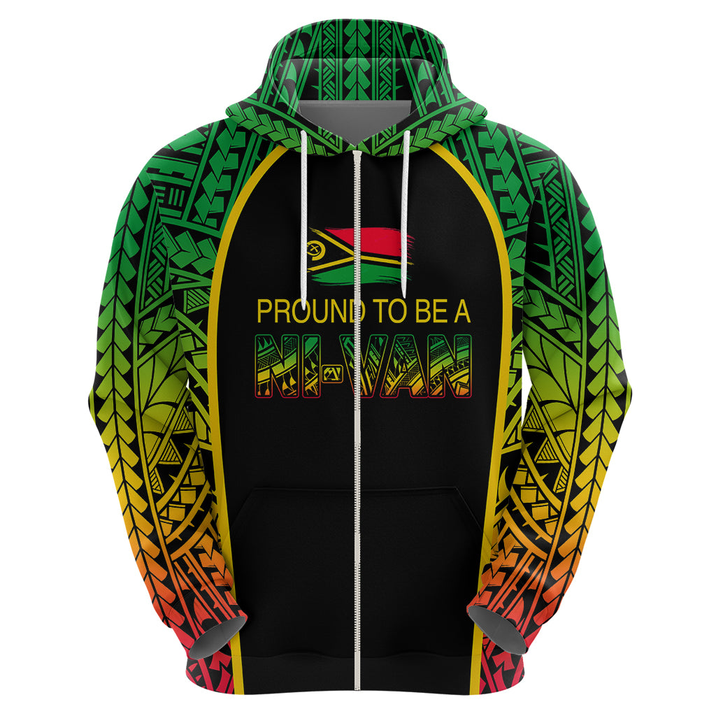 Custom Vanuatu Hoodie Pround To Be A Ni Van LT6 - Wonder Print Shop
