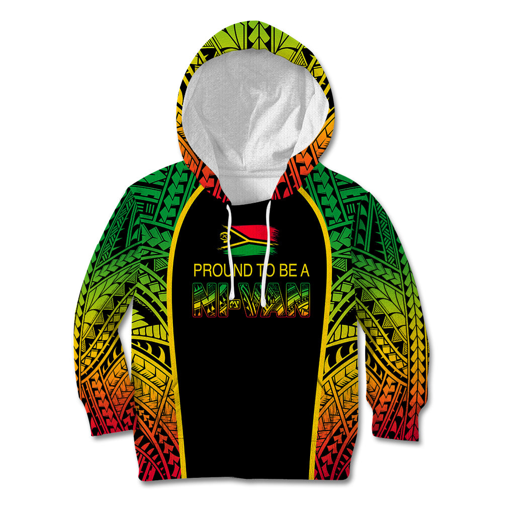 Custom Vanuatu Kid Hoodie Pround To Be A Ni-Van LT6 - Wonder Print Shop