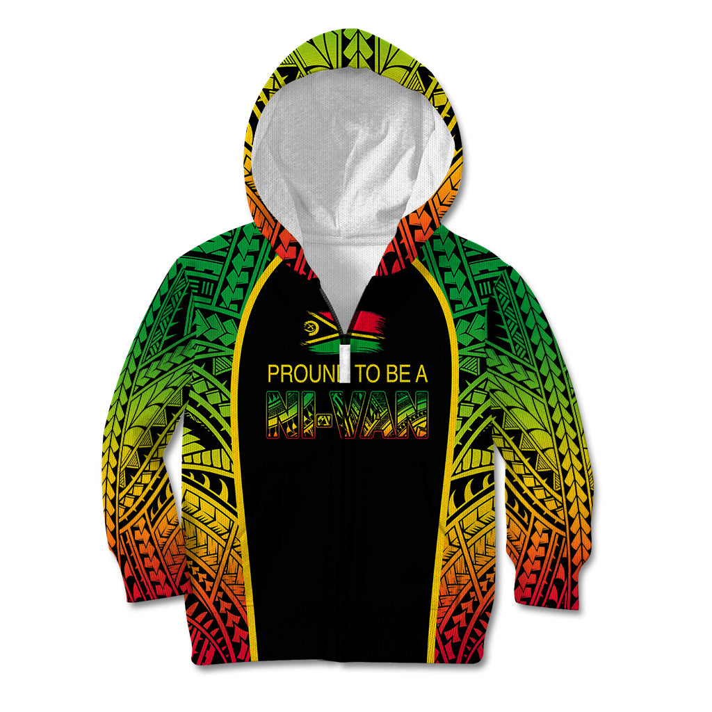 Custom Vanuatu Kid Hoodie Pround To Be A Ni-Van LT6 - Wonder Print Shop