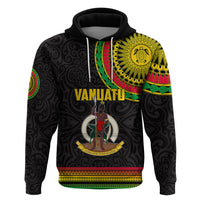 Custom Vanuatu Hoodie Polynesia Circle LT6 - Wonder Print Shop