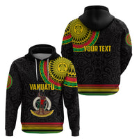 Custom Vanuatu Hoodie Polynesia Circle LT6 - Wonder Print Shop