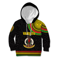 Custom Vanuatu Kid Hoodie Polynesia Circle LT6 - Wonder Print Shop