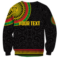 Custom Vanuatu Sweatshirt Polynesia Circle LT6 - Wonder Print Shop