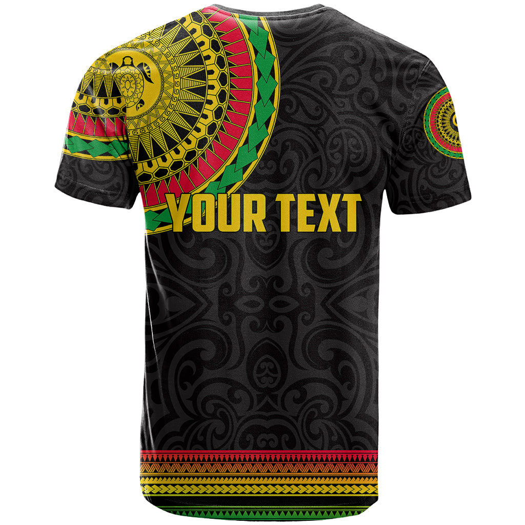 Custom Vanuatu T Shirt Polynesia Circle LT6 - Wonder Print Shop