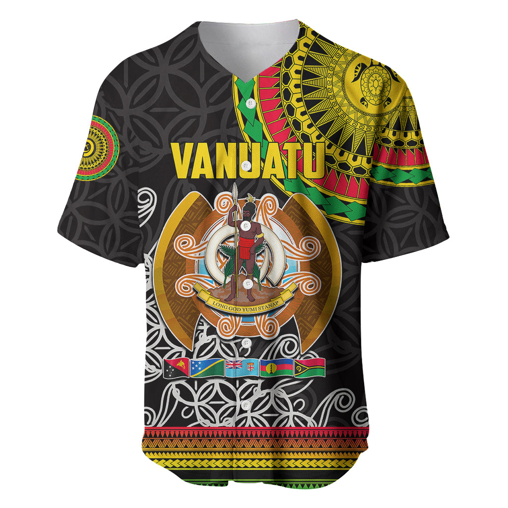 Vanuatu Baseball Jersey Melanesian Festival LT6 - Wonder Print Shop