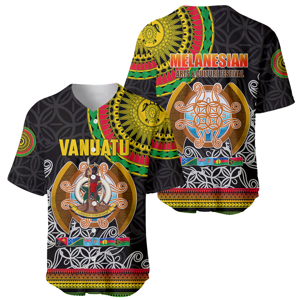 Vanuatu Baseball Jersey Melanesian Festival LT6 - Wonder Print Shop