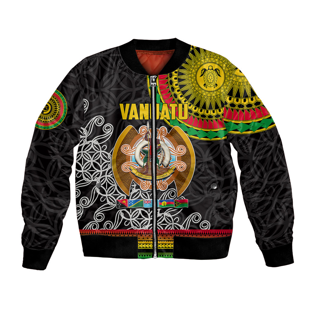 Vanuatu Bomber Jacket Melanesian Festival LT6 - Wonder Print Shop