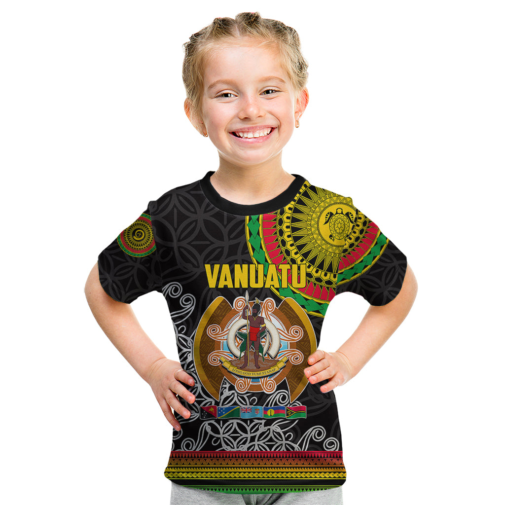 Vanuatu Kid T Shirt Melanesian Festival LT6 - Wonder Print Shop