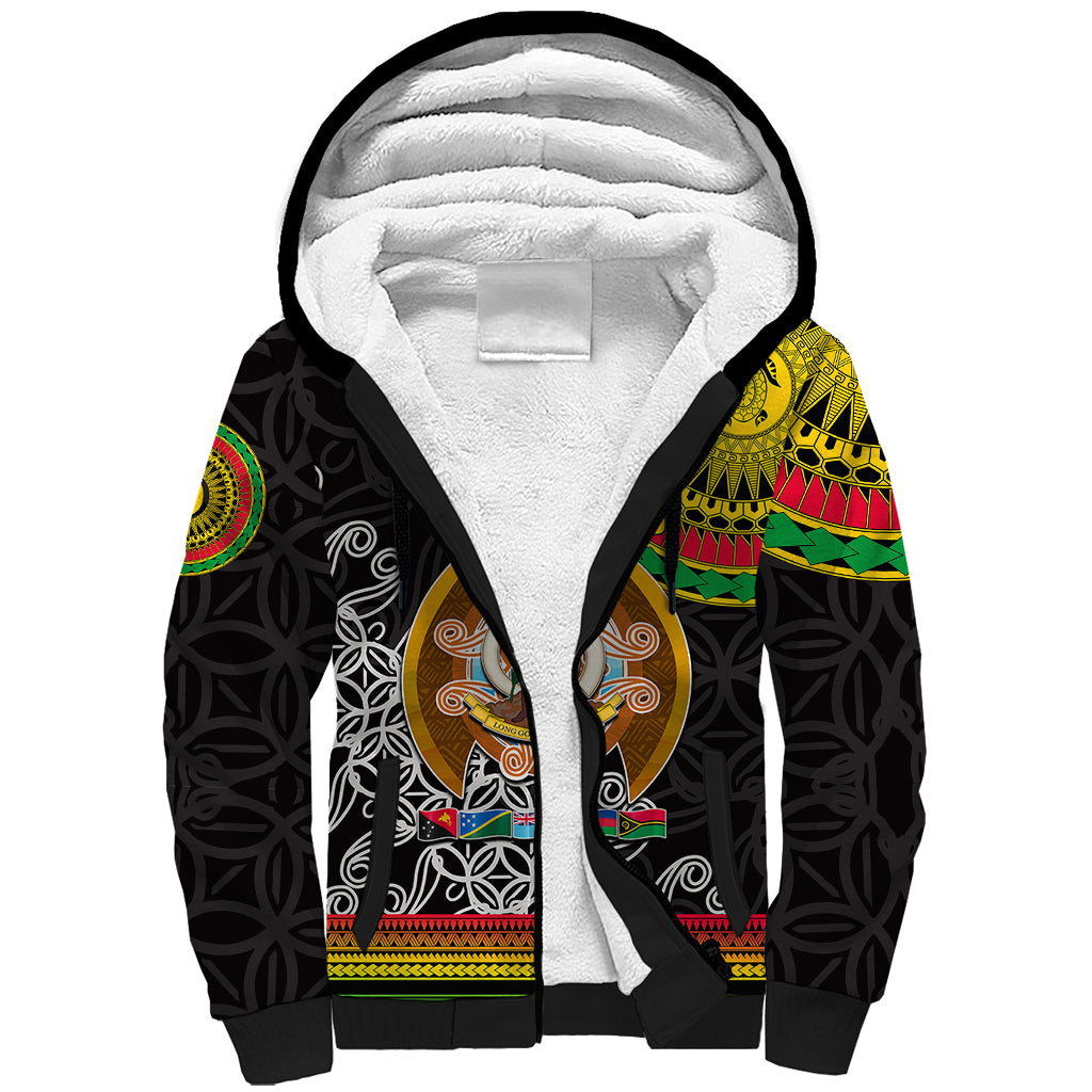 Vanuatu Sherpa Hoodie Melanesian Festival LT6 - Wonder Print Shop