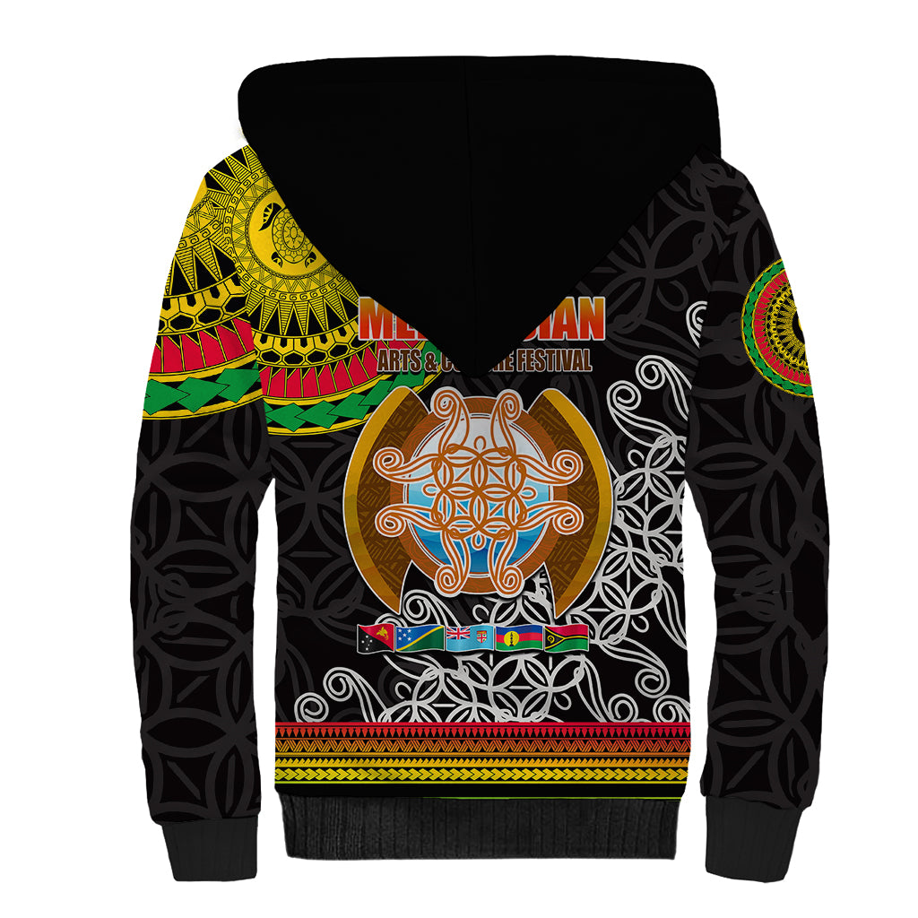 Vanuatu Sherpa Hoodie Melanesian Festival LT6 - Wonder Print Shop