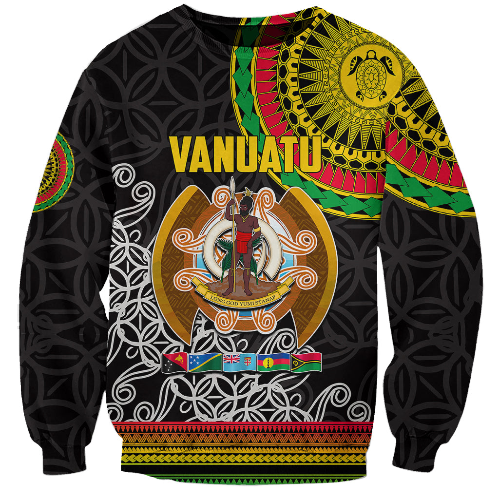 Vanuatu Sweatshirt Melanesian Festival LT6 - Wonder Print Shop