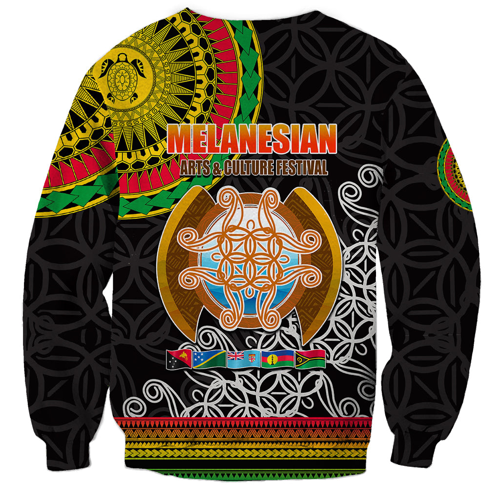 Vanuatu Sweatshirt Melanesian Festival LT6 - Wonder Print Shop