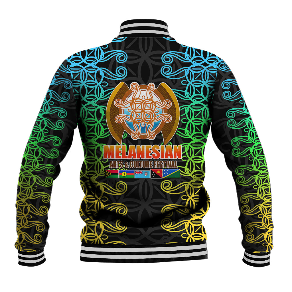 Melanesian Festival 2023 Baseball Jacket Tribal Patterns LT6 - Wonder Print Shop