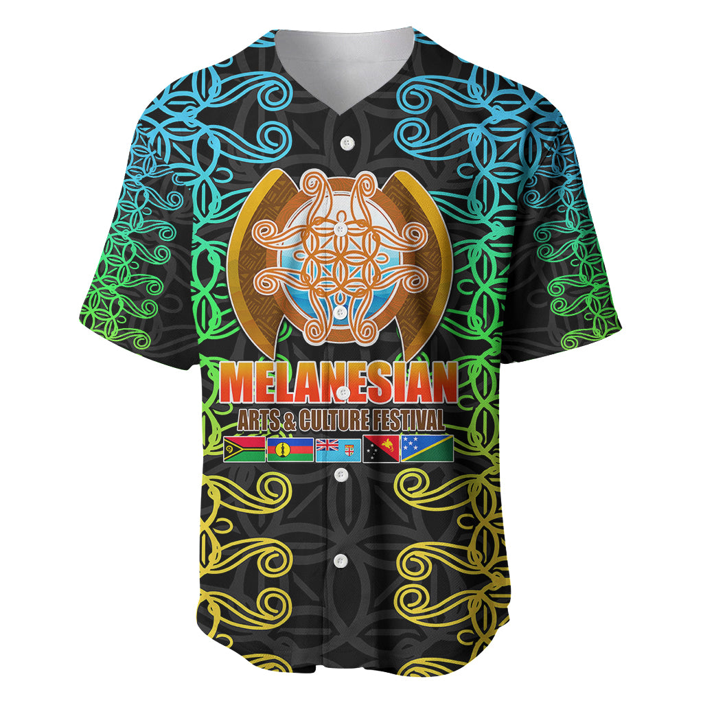 Melanesian Festival 2023 Baseball Jersey Tribal Patterns LT6 - Wonder Print Shop