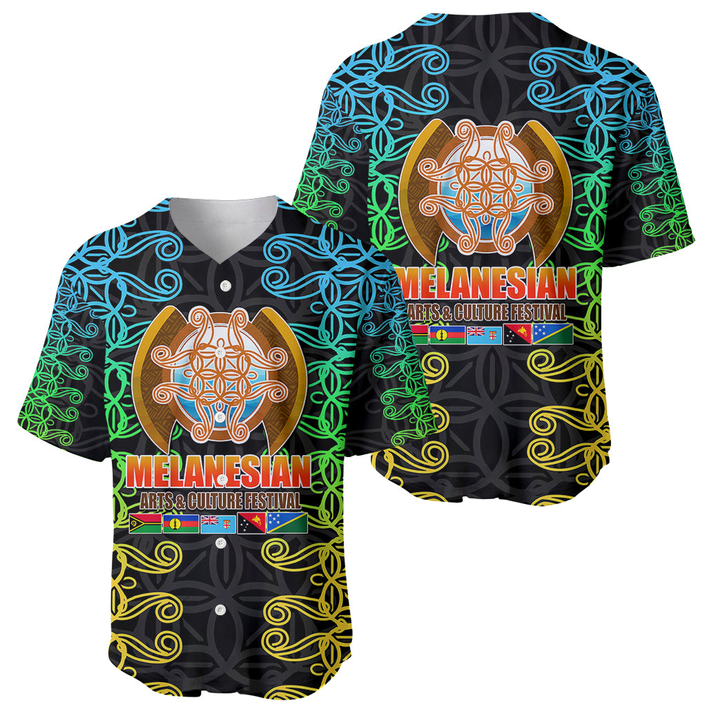 Melanesian Festival 2023 Baseball Jersey Tribal Patterns LT6 - Wonder Print Shop