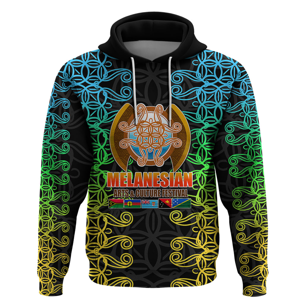 Melanesian Festival 2023 Hoodie Tribal Patterns LT6 - Wonder Print Shop