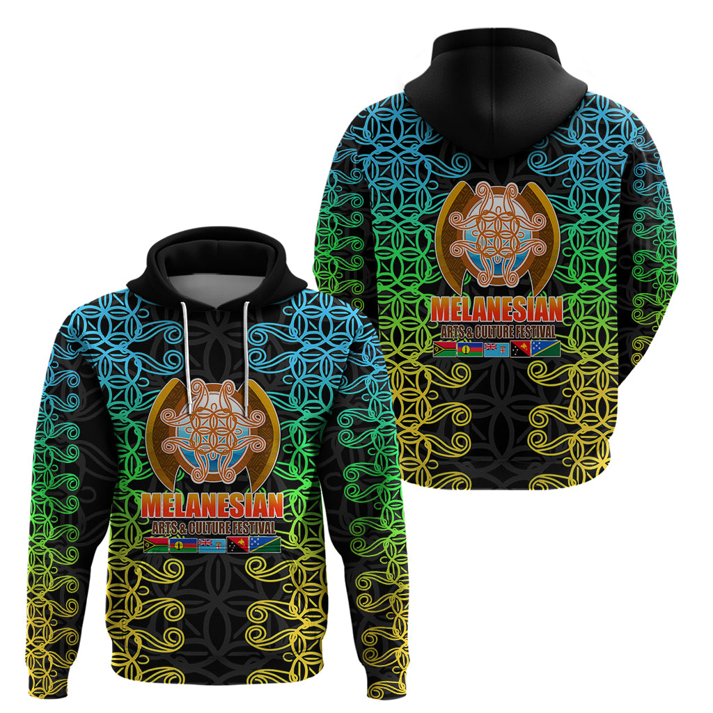 Melanesian Festival 2023 Hoodie Tribal Patterns LT6 - Wonder Print Shop