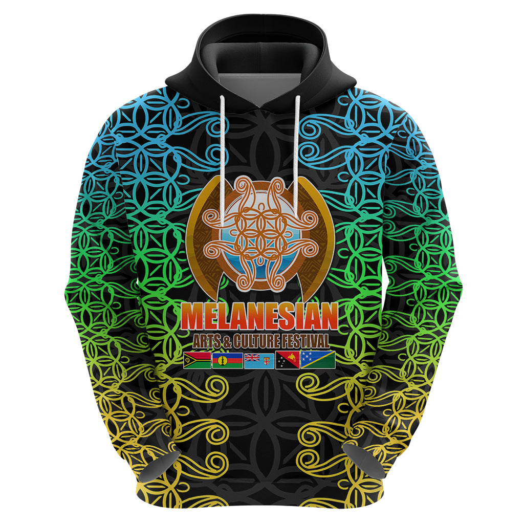 Melanesian Festival 2023 Hoodie Tribal Patterns LT6 - Wonder Print Shop