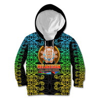 Melanesian Festival 2023 Kid Hoodie Tribal Patterns LT6 - Wonder Print Shop