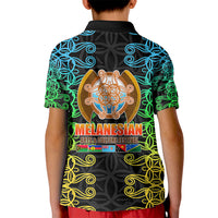 Melanesian Festival 2023 Kid Polo Shirt Tribal Patterns LT6 - Wonder Print Shop