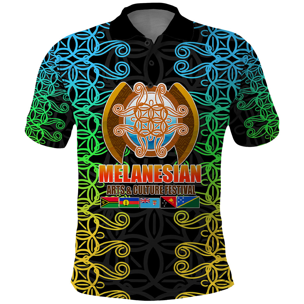 Melanesian Festival 2023 Polo Shirt Tribal Patterns LT6 - Wonder Print Shop