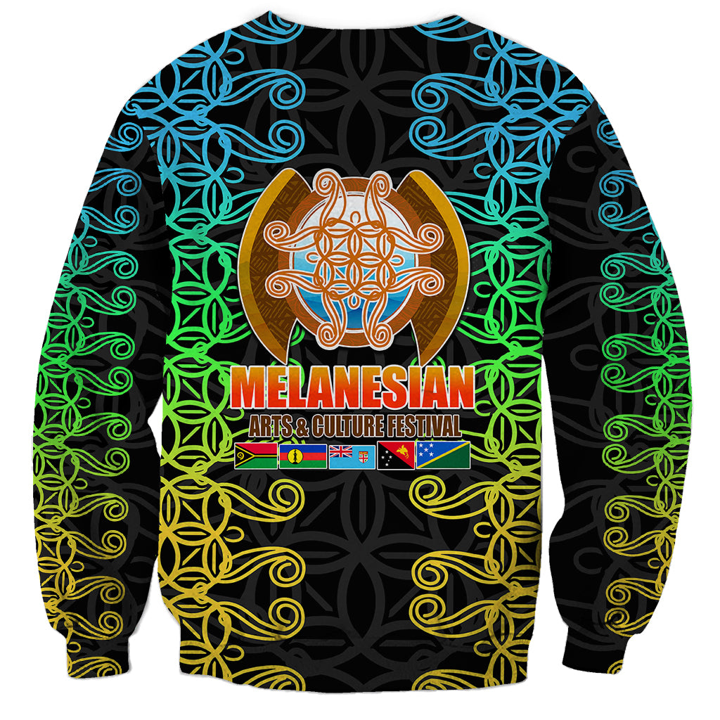 Melanesian Festival 2023 Sweatshirt Tribal Patterns LT6 - Wonder Print Shop
