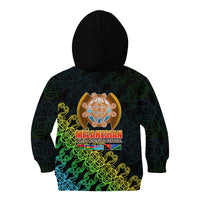 Melanesian Festival 2023 Kid Hoodie Fest'Napuan Black Style LT6 - Wonder Print Shop