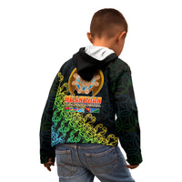 Melanesian Festival 2023 Kid Hoodie Fest'Napuan Black Style LT6 - Wonder Print Shop