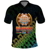 Melanesian Festival 2023 Polo Shirt Fest'Napuan Black Style LT6 - Wonder Print Shop