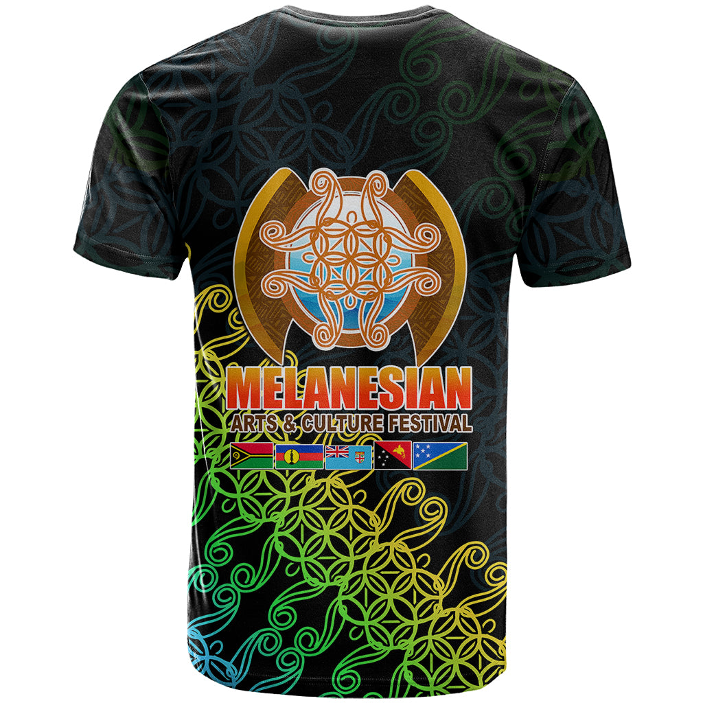Melanesian Festival 2023 T Shirt Fest'Napuan Black Style LT6 - Wonder Print Shop