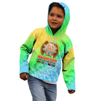 Melanesian Festival 2023 Kid Hoodie Fest'Napuan Colorful Style LT6 - Wonder Print Shop