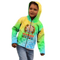 Melanesian Festival 2023 Kid Hoodie Fest'Napuan Colorful Style LT6 - Wonder Print Shop
