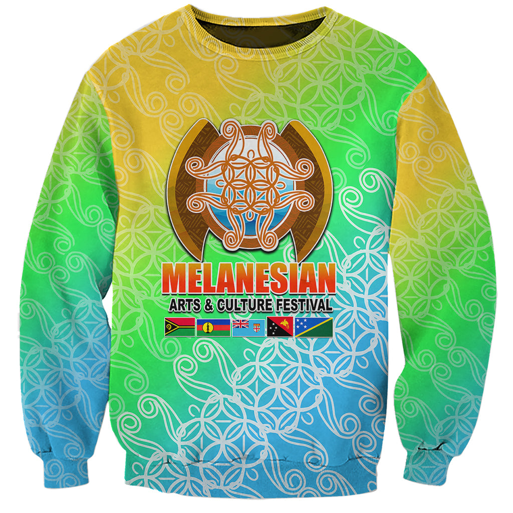 Melanesian Festival 2023 Sweatshirt Fest'Napuan Colorful Style LT6 - Wonder Print Shop