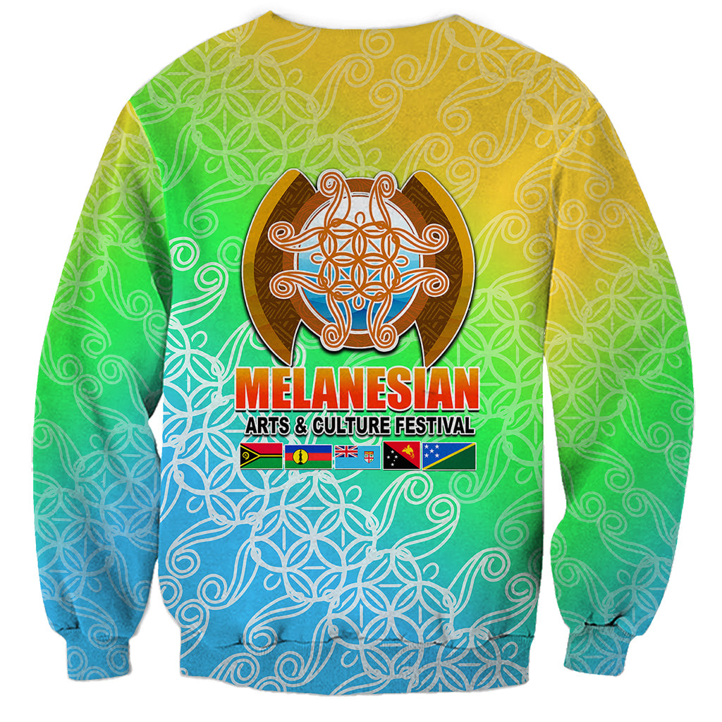 Melanesian Festival 2023 Sweatshirt Fest'Napuan Colorful Style LT6 - Wonder Print Shop