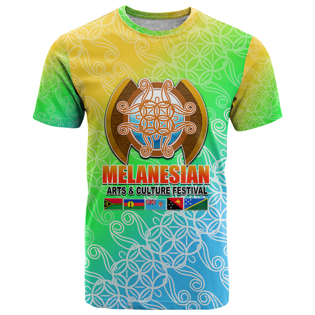 Melanesian Festival 2023 T Shirt Fest'Napuan Colorful Style LT6 - Wonder Print Shop