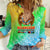 Melanesian Festival 2023 Women Casual Shirt Fest'Napuan Colorful Style LT6 - Wonder Print Shop