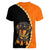 Custom Dachshund Dog Women V Neck T Shirt With Polynesian Tribal Tattoo LT6 - Wonder Print Shop