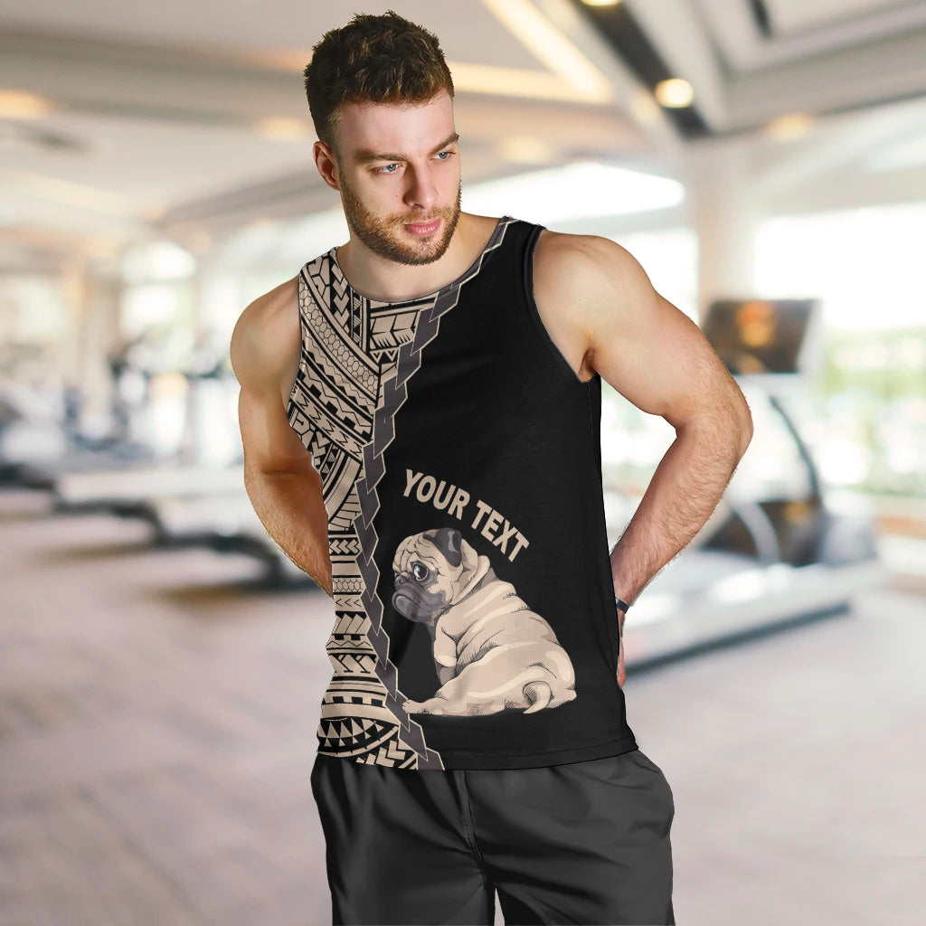 custom-pug-dog-men-tank-top-with-polynesian-tribal-tattoo