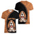 Custom Basset Hound Dog Women V Neck T Shirt With Polynesian Tribal Tattoo LT6 - Wonder Print Shop