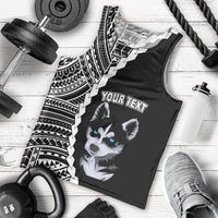 custom-husky-dog-men-tank-top-with-polynesian-tribal-tattoo