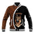 Custom German Shepherd Dog Baseball Jacket With Polynesian Tribal Tattoo LT6 - Wonder Print Shop