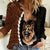 Custom German Shepherd Dog Women Casual Shirt With Polynesian Tribal Tattoo LT6 - Wonder Print Shop