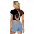 Custom Boxer Dog Raglan Cropped T Shirt With Polynesian Tribal Tattoo LT6 - Wonder Print Shop