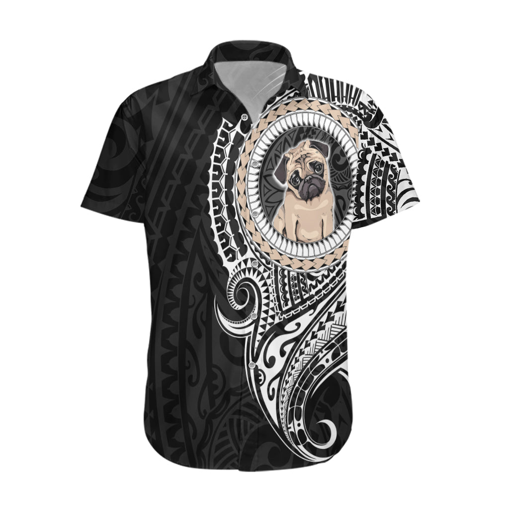 Polynesian Pug Dog Hawaiian Shirt Dog In My Heart LT6 - Wonder Print Shop