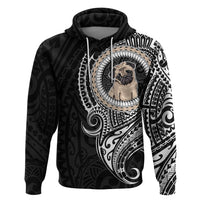 Polynesian Pug Dog Hoodie Dog In My Heart LT6 - Wonder Print Shop