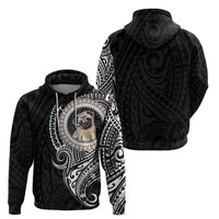 Polynesian Pug Dog Hoodie Dog In My Heart LT6 - Wonder Print Shop