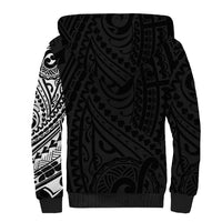 Polynesian Pug Dog Sherpa Hoodie Dog In My Heart LT6 - Wonder Print Shop